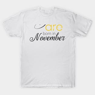 November T-Shirt